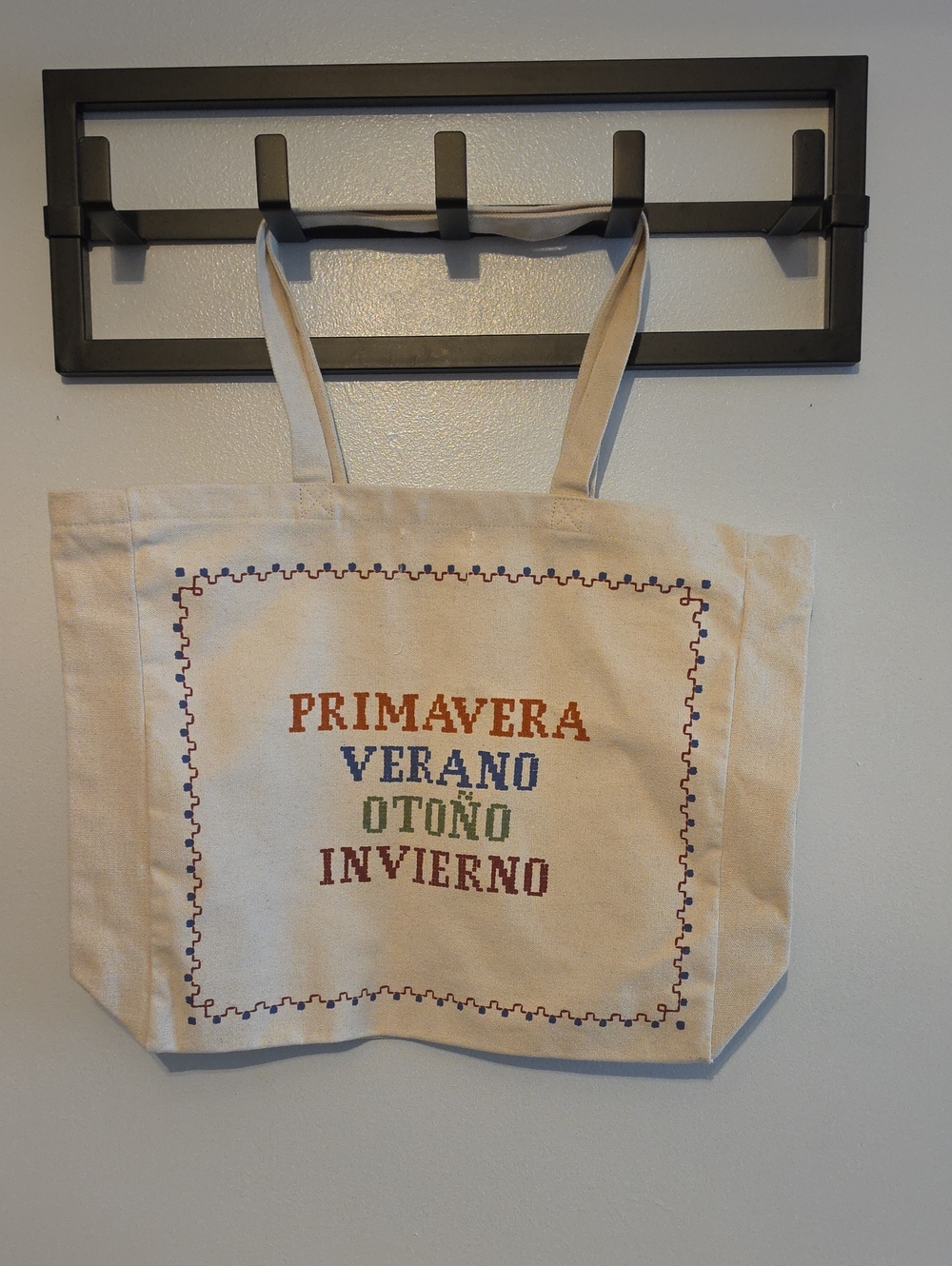 Sezane Canvas Tote Bag